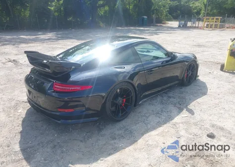 2016 Porsche 911 Gt3 z USA, uszkodzony, nr VIN WP0AC2A94GS184183